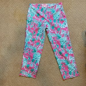 Lily Pulitzer cropped pants-scorpion bowl